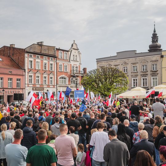 Rafał Trzaskowski w Kościerzynie