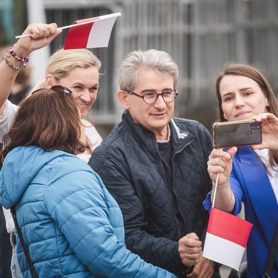 Rafał Trzaskowski w Kościerzynie