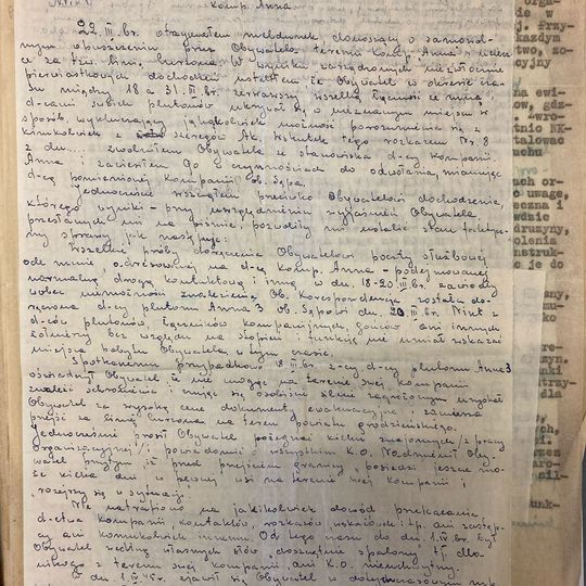 archiwum AK, które trafiło do Muzeum II Wojny Światowej w Gdańsku