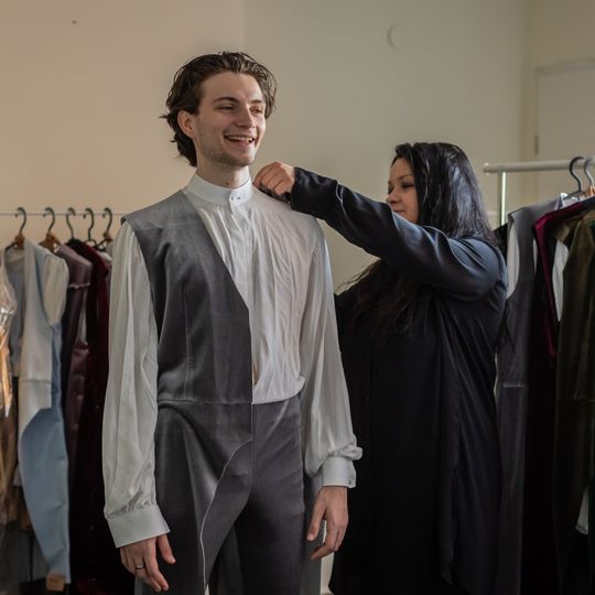 Katarzyna Konieczka ubiera tancerzy Opery Bałtyckiej