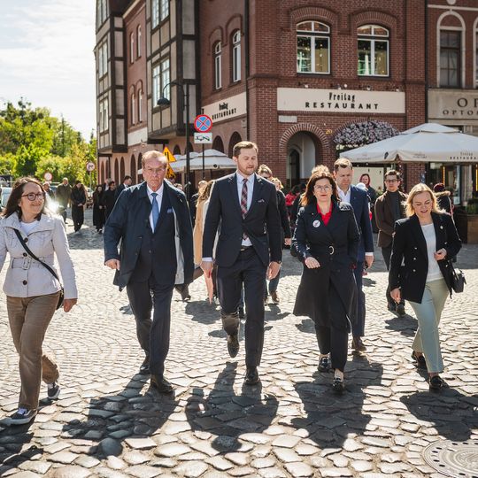 północny cypel Wyspy Spichrzów w Gdańsku po remoncie