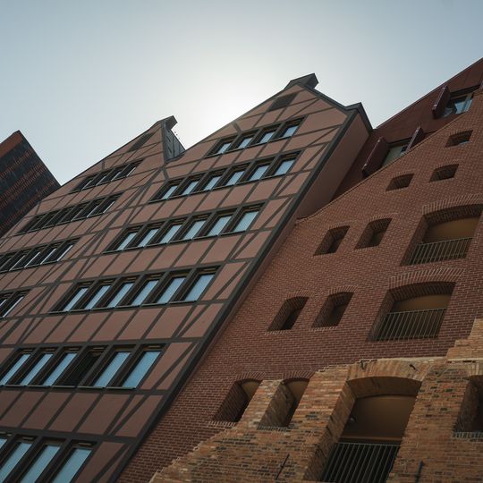 północny cypel Wyspy Spichrzów w Gdańsku po remoncie