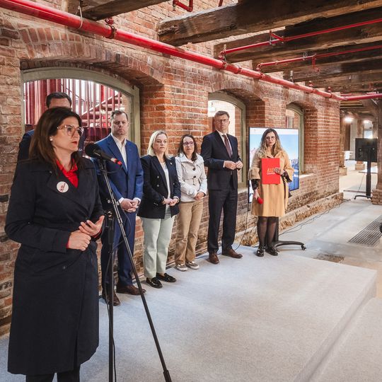 północny cypel Wyspy Spichrzów w Gdańsku po remoncie