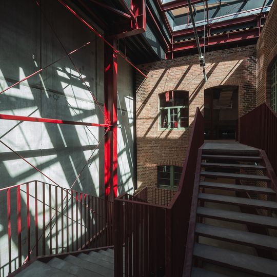 północny cypel Wyspy Spichrzów w Gdańsku po remoncie