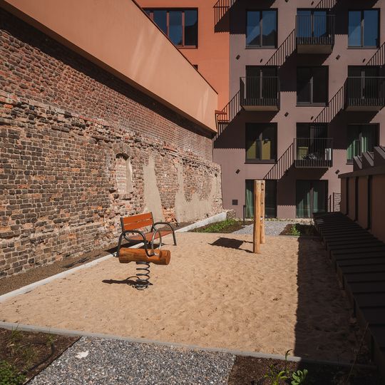 północny cypel Wyspy Spichrzów w Gdańsku po remoncie