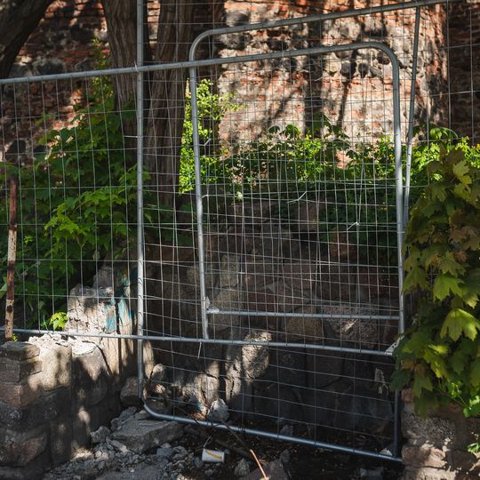 bastion św. Elżbiety w Gdańsku został ogrodzony