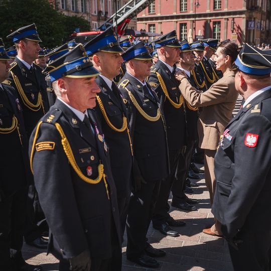 wojewódzkie obchody Dnia Strażaka 2025 w Gdańsku
