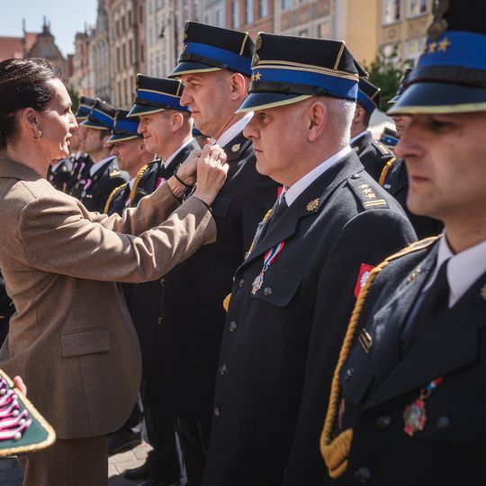 wojewódzkie obchody Dnia Strażaka 2025 w Gdańsku