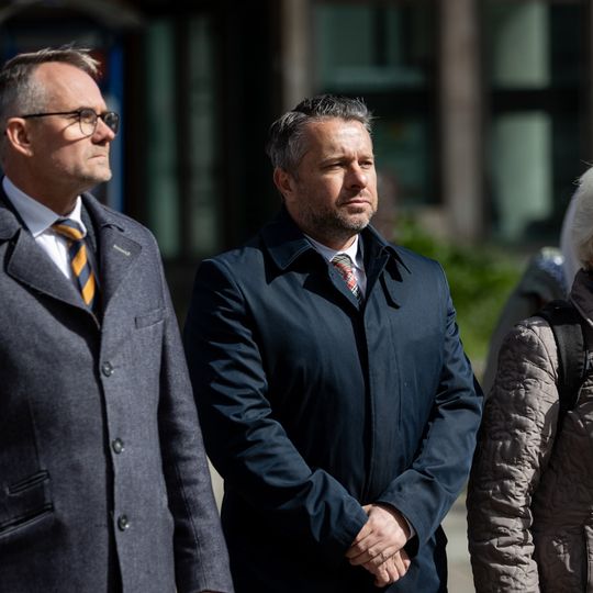 otwarcie na Targu Węglowym w Gdańsku wystawy IPN o Armii Czerwonej