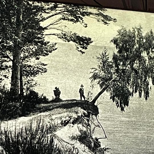 Klif w Gdyni sprzed lat. Tak kiedyś wyglądał ten cud natury