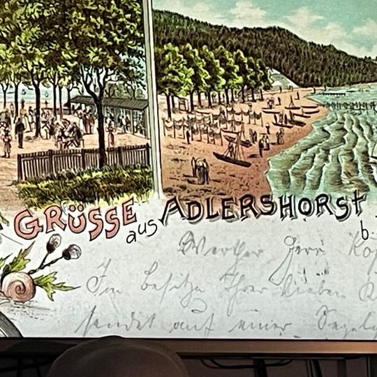 klif w Gdyni-Orłowie na archiwalnych zdjęciach