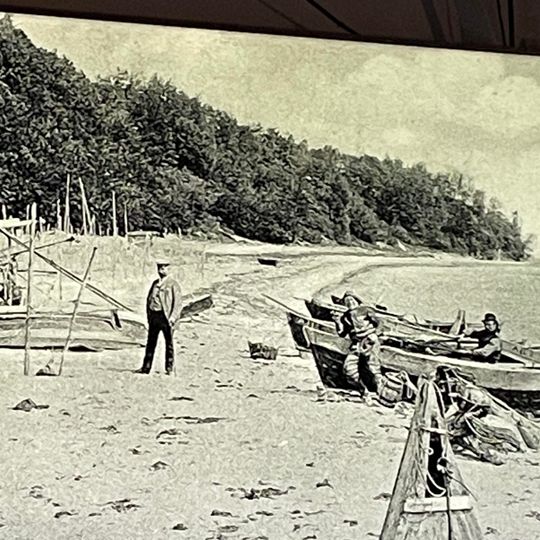 klif w Gdyni-Orłowie na archiwalnych zdjęciach