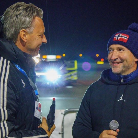 nocny duathlon 2025 na lotnisku w Gdańsku