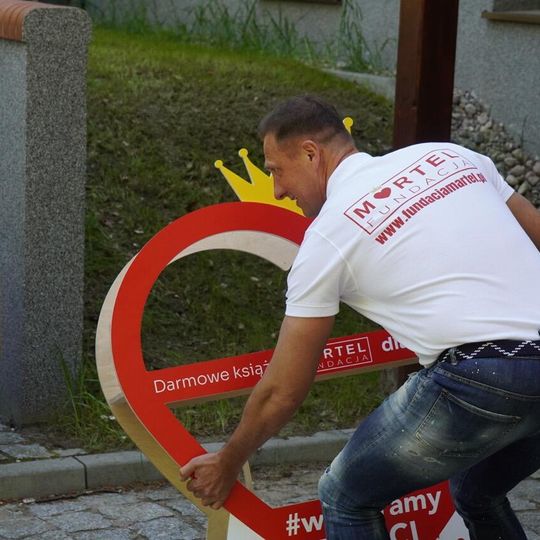biblioteczka w Szpitalu Dziecięcym Polanki w Gdańsku