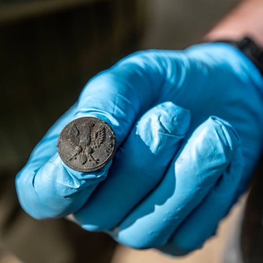 wykopaliska w Lesie Szpęgawskim