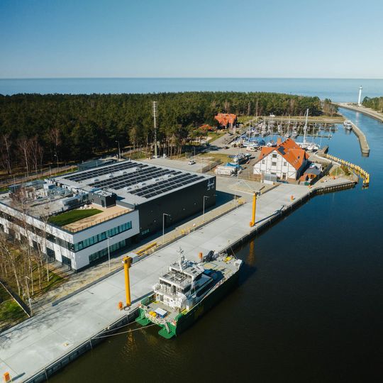 baza serwisowa morskiej farmy wiatrowej Baltic Power w Łebie