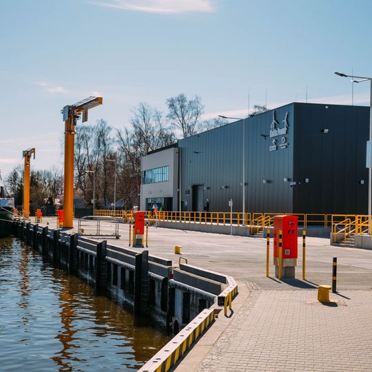 baza serwisowa morskiej farmy wiatrowej Baltic Power w Łebie