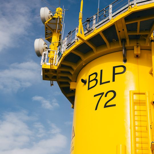 budowa morskiej farmy wiatrowej Baltic Power, maj 2025 roku