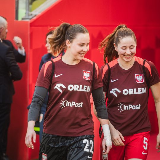 Mecz Polska - Rumunia Ligi Narodów UEFA kobiet w Gdańsku