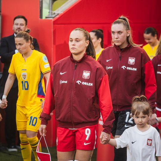 mecz Polska - Rumunia Ligi Narodów UEFA kobiet w Gdańsku