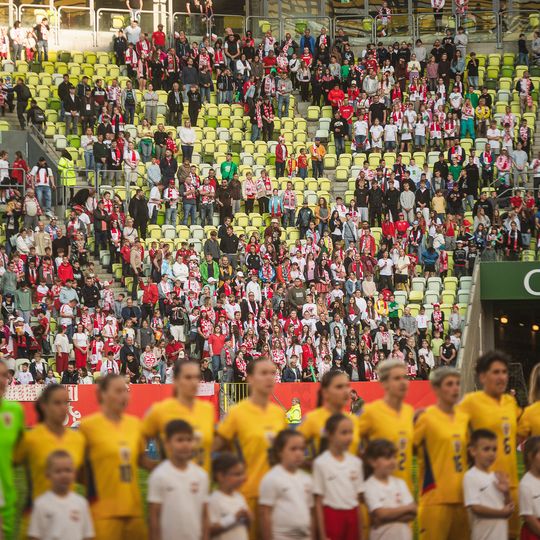 mecz Polska - Rumunia Ligi Narodów UEFA kobiet w Gdańsku