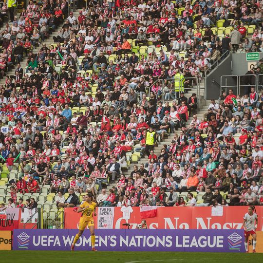 mecz Polska - Rumunia Ligi Narodów UEFA kobiet w Gdańsku