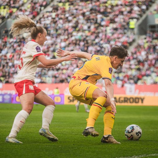 mecz Polska - Rumunia Ligi Narodów UEFA kobiet w Gdańsku