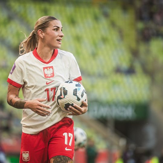 mecz Polska - Rumunia Ligi Narodów UEFA kobiet w Gdańsku