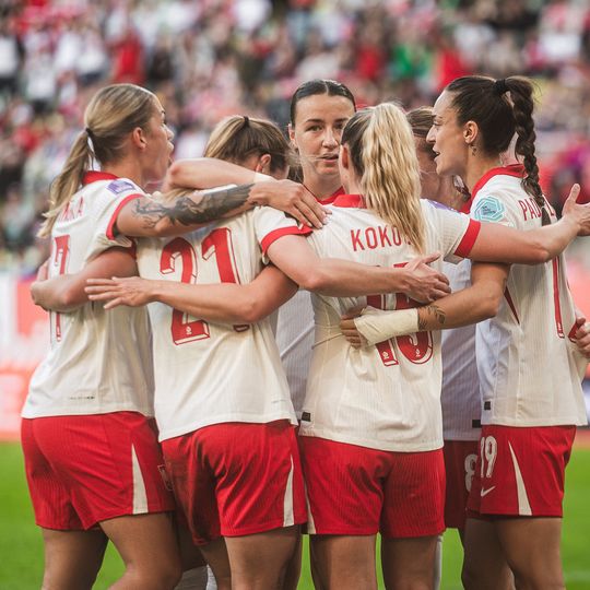 mecz Polska - Rumunia Ligi Narodów UEFA kobiet w Gdańsku