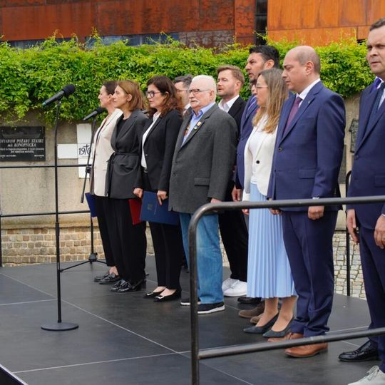36. rocznica wyborów 4 czerwca 1989 roku. Uroczytstości w Gdańsku