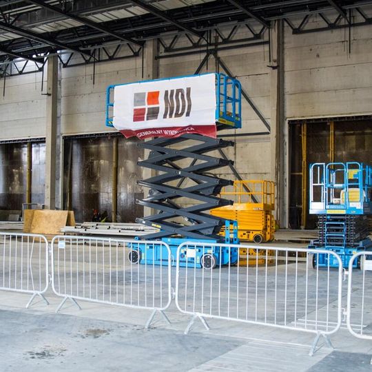 wiecha na nowej hali AmberExpo w Gdańsku