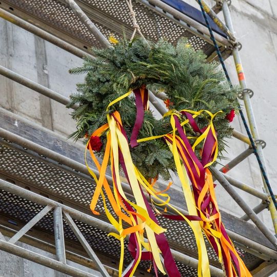 wiecha na nowej hali AmberExpo w Gdańsku