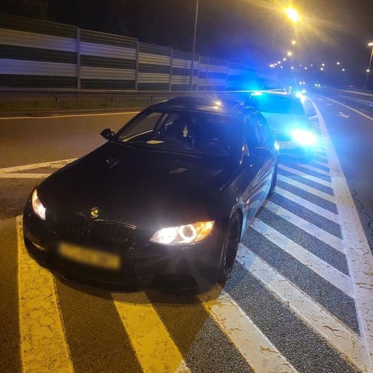 policjanci zapobielgli nielegalnym wyścigom w Trójmieście