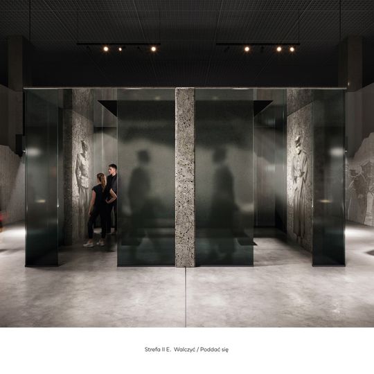 wystawa Muzeum Westerplatte i Wojny 1939, wizualizacja, Trias AVI