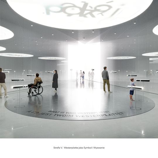 wystawa Muzeum Westerplatte i Wojny 1939, wizualizacja, Trias AVI