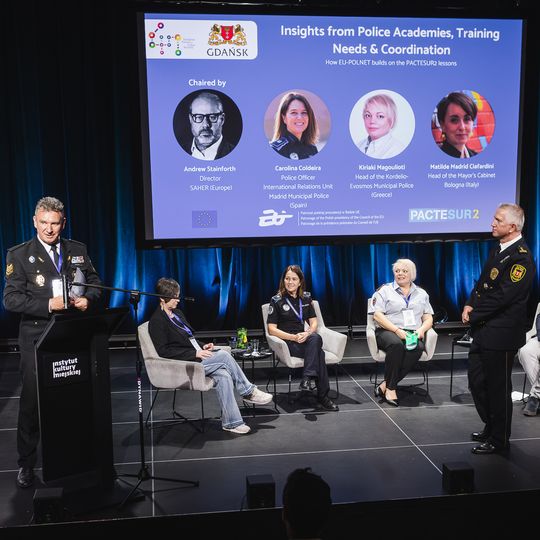 konferencja o bezpieczeństwie miejskim w Gdańsku