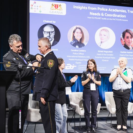 konferencja o bezpieczeństwie miejskim w Gdańsku