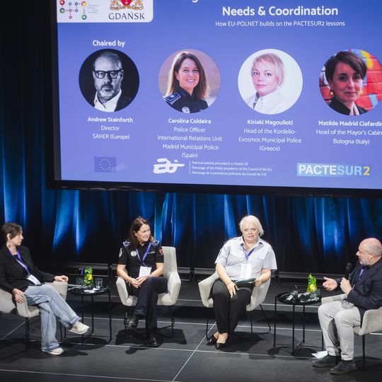 konferencja o bezpieczeństwie miejskim w Gdańsku