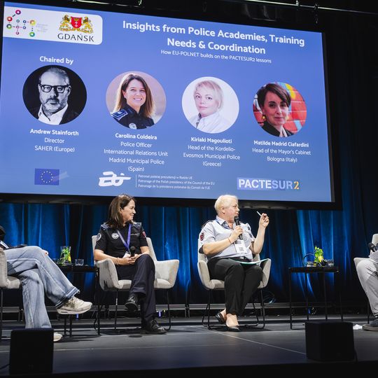 konferencja o bezpieczeństwie miejskim w Gdańsku