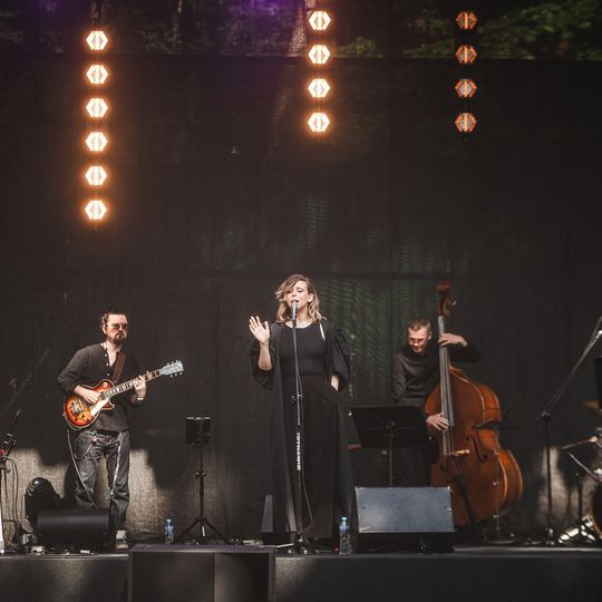 Maja Kleszcz w Operze Leśnej w Sopocie w ramach cyklu koncertów Lasy