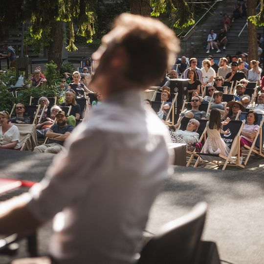 Maja Kleszcz w Operze Leśnej w Sopocie w ramach cyklu koncertów Lasy