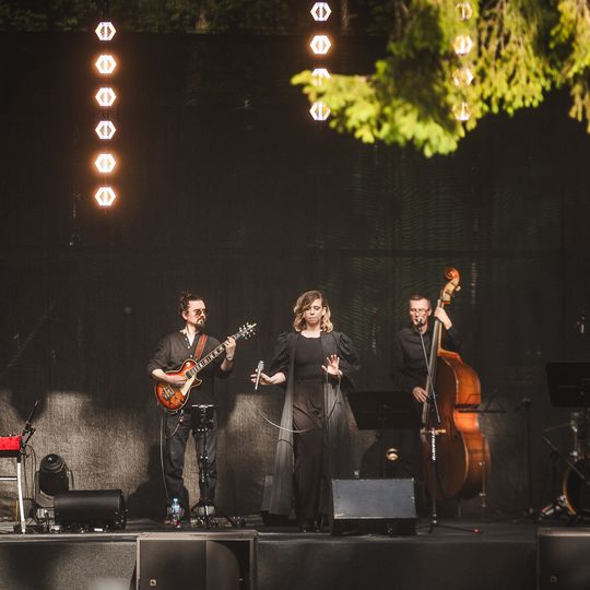 Maja Kleszcz w Operze Leśnej w Sopocie w ramach cyklu koncertów Lasy