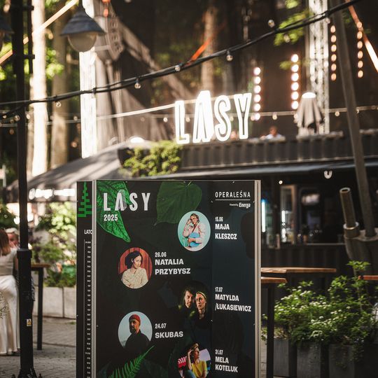 Maja Kleszcz w Operze Leśnej w Sopocie w ramach cyklu koncertów Lasy