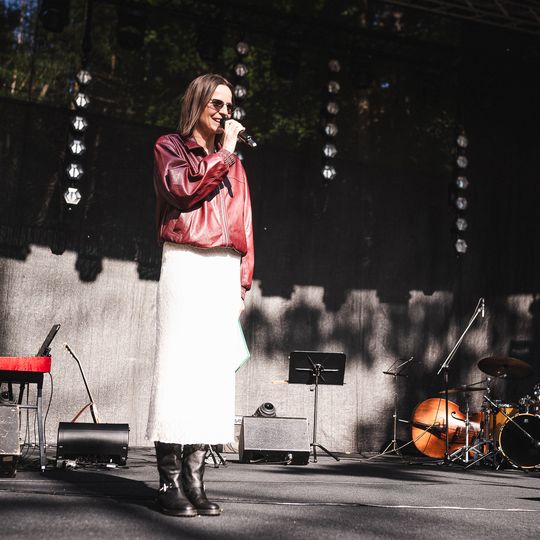 Maja Kleszcz w Operze Leśnej w Sopocie w ramach cyklu koncertów Lasy