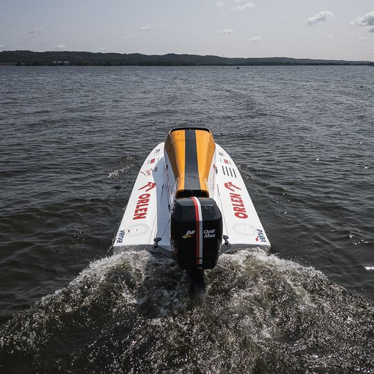 Bartłomiej Marszałek na spotkaniu z dziennikarzami w Nadolu