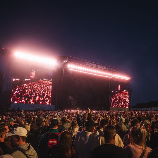 Open'er Festival 2025 w Gdyni, trzeci dzień, publiczność