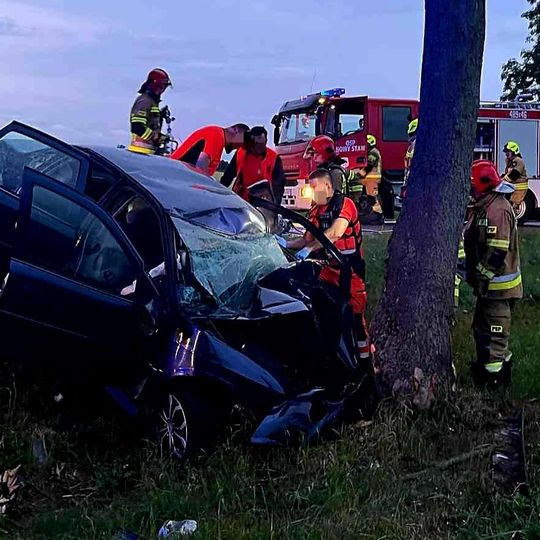 Groźny wypadek w gminie Nowy Staw