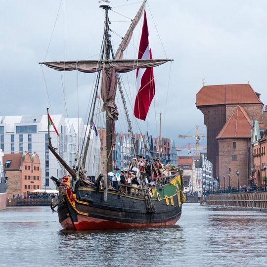 Baltic Sail Gdańsk 2025, bitwa morska na Motławie