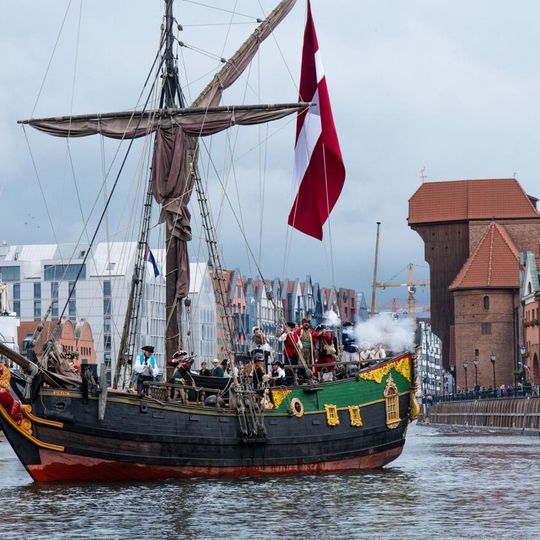 Baltic Sail Gdańsk 2025, bitwa morska na Motławie