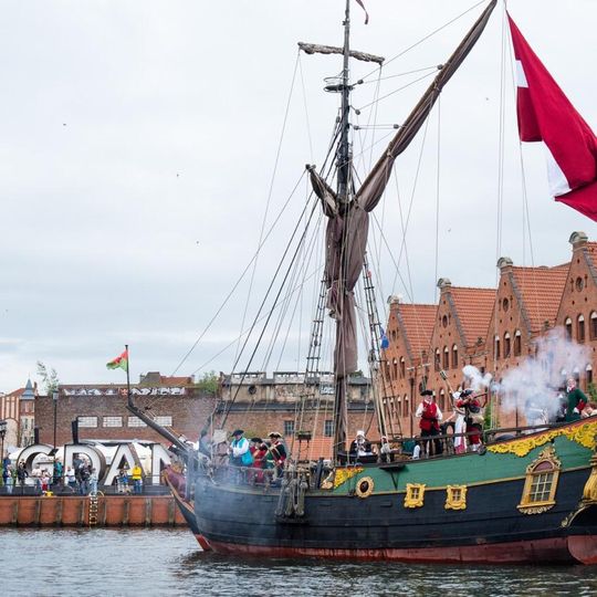 Baltic Sail Gdańsk 2025, bitwa morska na Motławie
